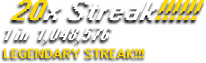 20x streak banner